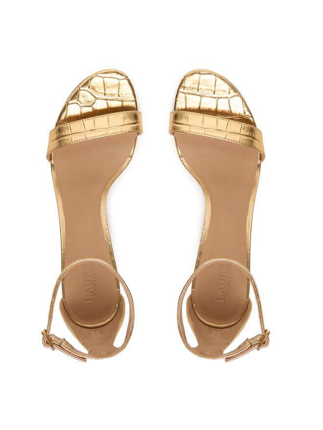 LAUREN RALPH LAUREN Sandalen LAUREN RALPH LAUREN Allie 802P04400001 Goldfarben