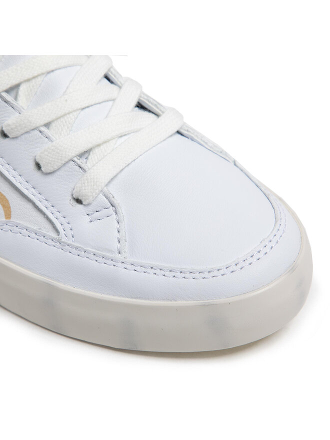 Tommy Hilfiger Sneakers Tommy Hilfiger Th Signature Leather Sneaker FW0FW05701 Weiß