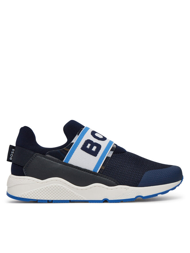 BOSS Tenisice BOSS J51645 S Tamnoplava