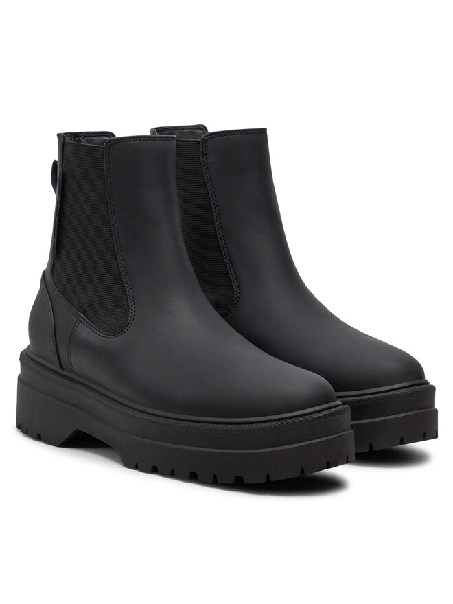 Tommy Hilfiger Bokacsizma Tommy Hilfiger Chelsea FW0FW08162 Fekete