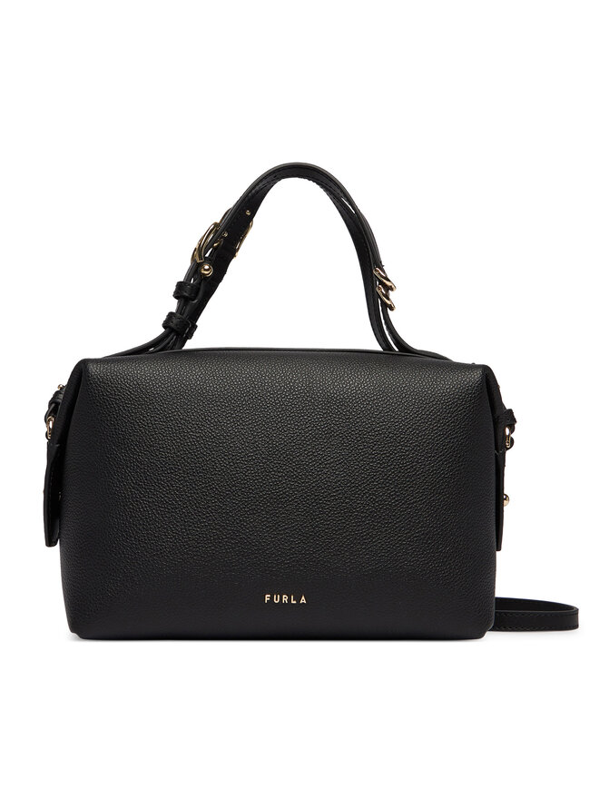 Furla Handtasche Furla Double Mini WE00870 BX3036 KH O6000 Schwarz