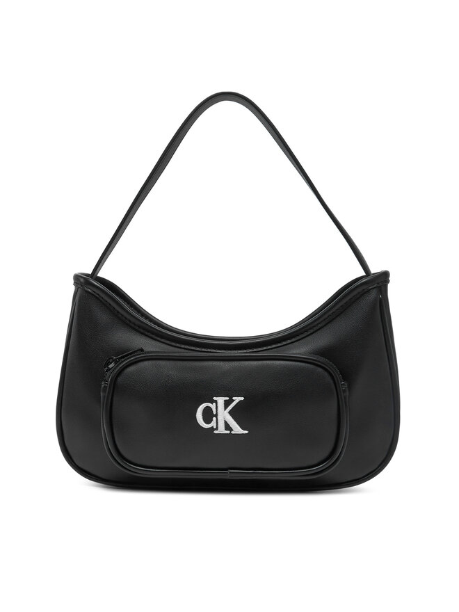 Calvin Klein Jeans Τσάντα Calvin Klein Jeans Ck Shoulder Bag IU0IU00696 Μαύρο