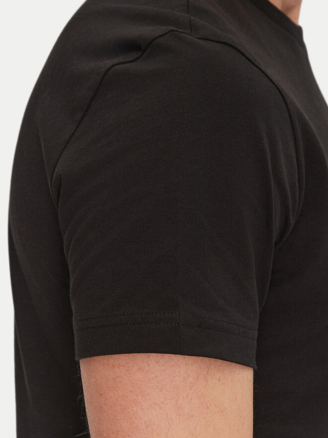 Calvin Klein Calvin Klein T-Shirt Editorial Logo K10K114172 Schwarz Regular Fit