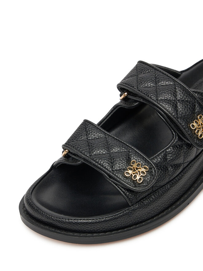 Nine West Παντόφλες Nine West V1557-713-1 Μαύρο