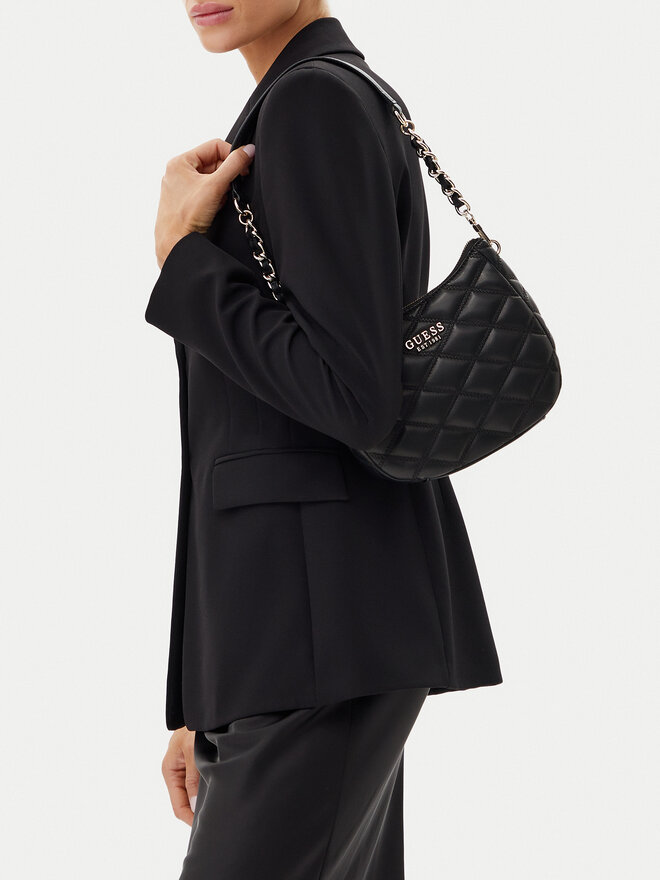 Guess Handtasche Guess HWQG96 32170 Schwarz