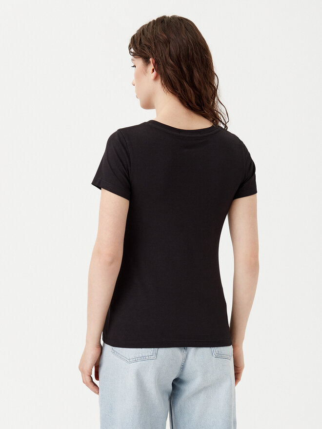 Calvin Klein Jeans Calvin Klein Jeans Camiseta Rood J20J213716 Negro Regular Fit