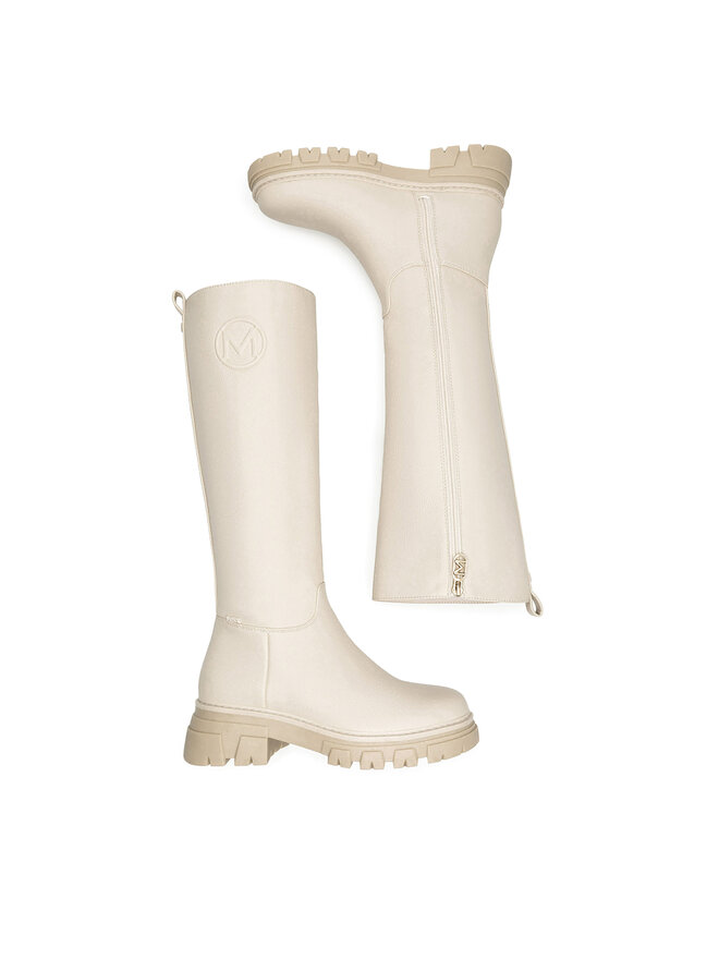 MEXX Kozačky ve vojenském stylu MEXX MI001805143W Béžová