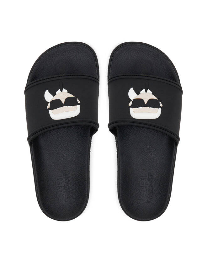 KARL LAGERFELD Pantoletten KARL LAGERFELD Kondo Tred KL80970N Schwarz
