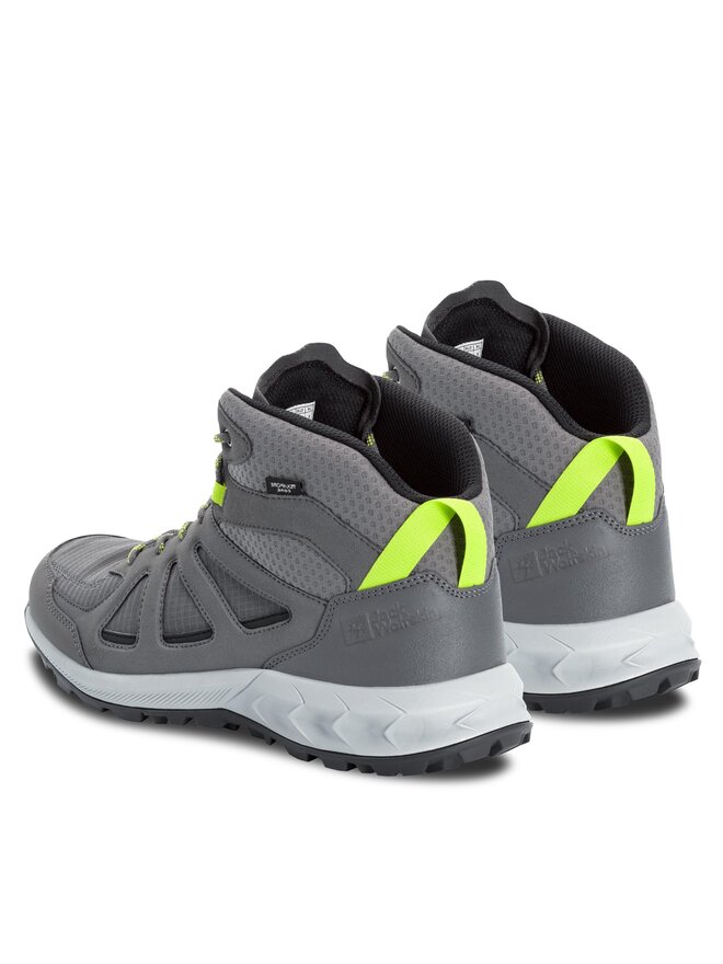 Jack Wolfskin Bakancs Jack Wolfskin Woodland 2 Texapore Mid M 4051261 Szürke