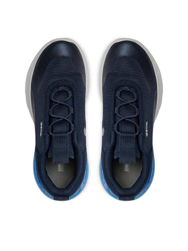 Geox Sneakersy Geox J Activart Illuminus J45LYA 0149J C4002 D Granatowy