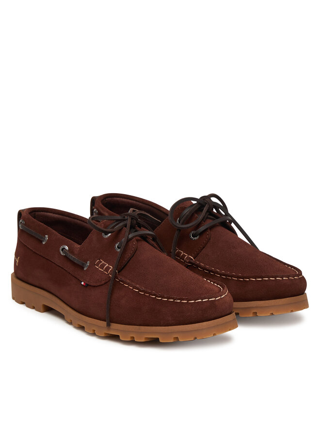 Tommy Hilfiger Mokassins Tommy Hilfiger Light Sde FM0FM05747 Braun