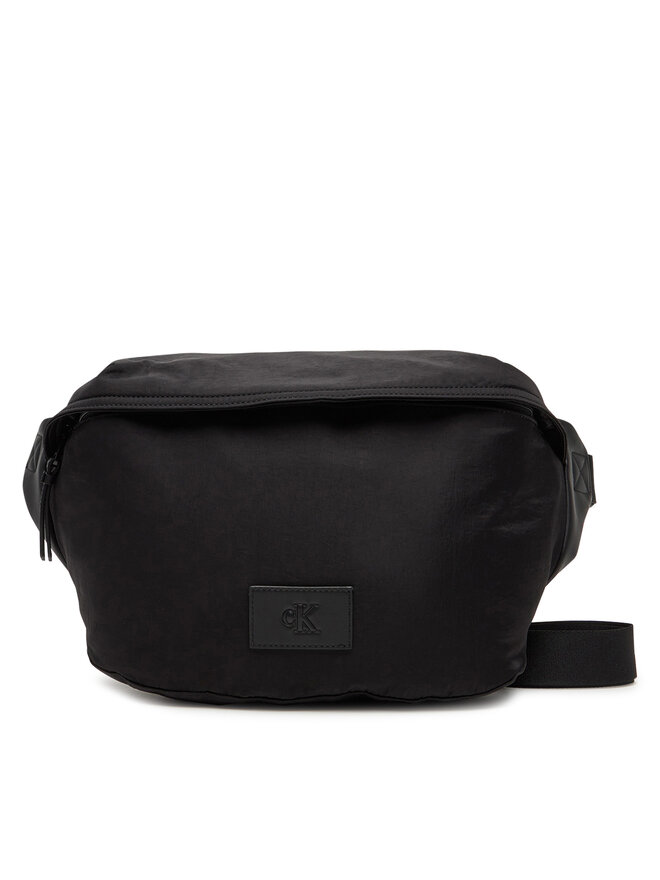 Calvin Klein Jeans Τσαντάκι μέσης Calvin Klein Jeans Metro Nylon Oversized Waistbag LV04G3088G Μαύρο