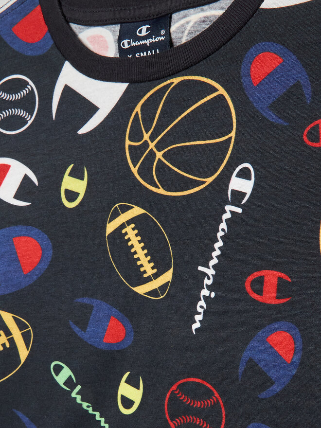 Champion Champion T-Shirt 306131 Dunkelblau Regular Fit