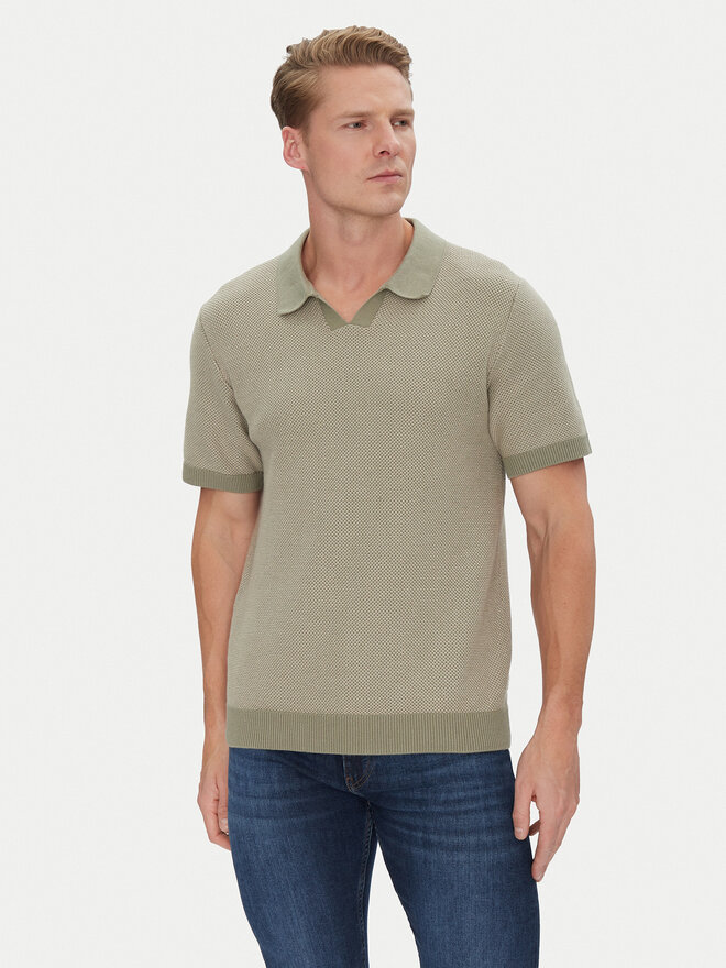 Jack&Jones Jack&Jones Pólóing Ceaston 12273012 Zöld Regular Fit