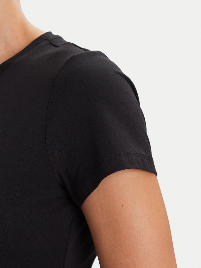 Liu Jo Liu Jo Camiseta UF5264 JS923 Negro Regular Fit