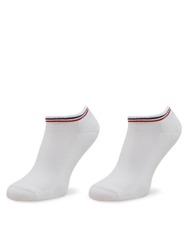 Tommy Hilfiger Sada 2 párů kotníkových ponožek unisex Tommy Hilfiger 701228178 Bílá