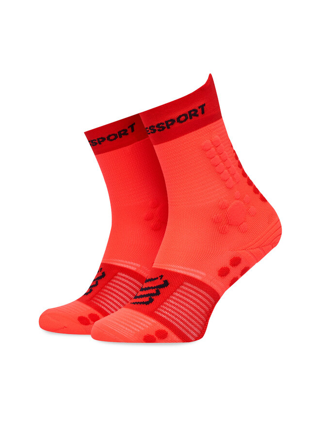 Compressport Hohe Unisex-Socken Compressport Pro Racing Socks v4.0 Trail XU00048B Rot