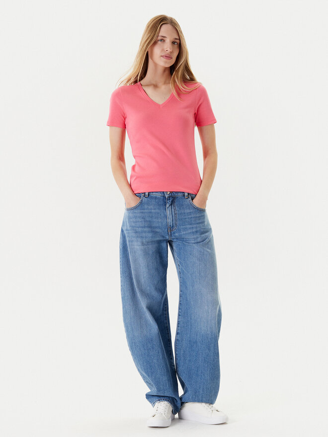United Colors Of Benetton United Colors Of Benetton Camiseta 3GA2E4230 Rosa Regular Fit