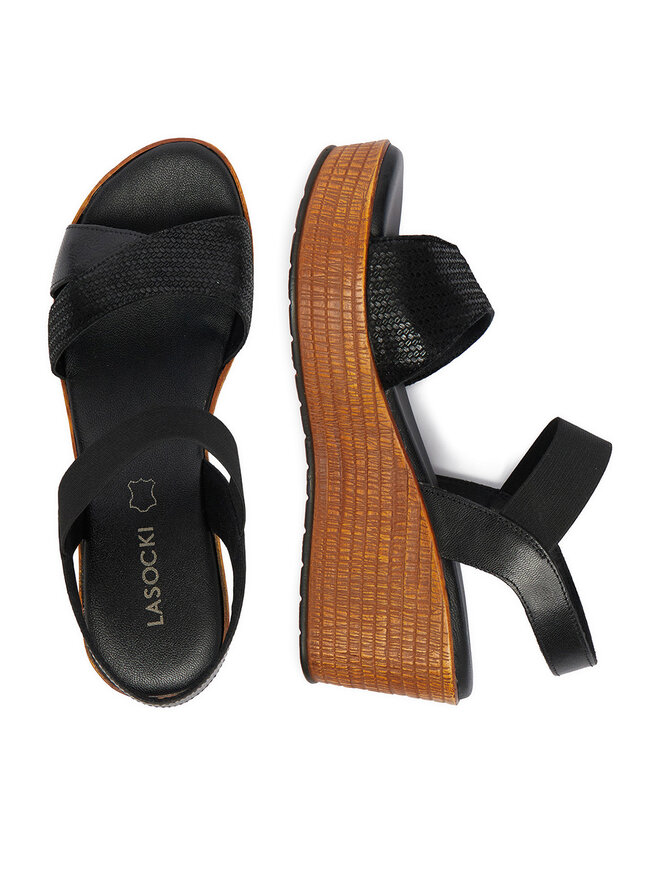 Lasocki Sandalen Lasocki CEO-WI16-NYASA-04 Schwarz