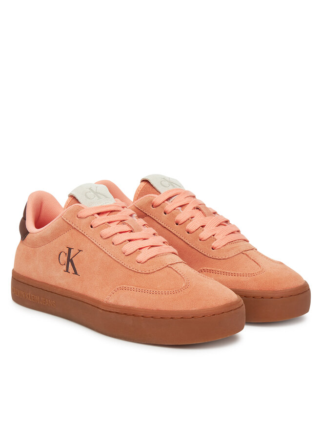 Calvin Klein Jeans Sportcipők Calvin Klein Jeans Classic Cupsole Mix In YW0YW01767 Narancssárga