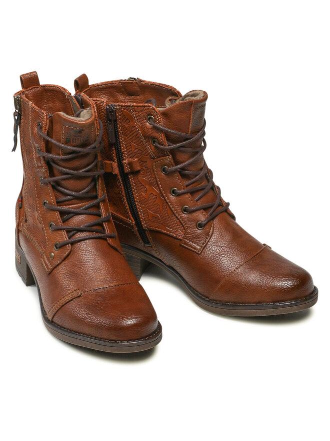 Mustang Schnürschuhe Mustang 1229-508-307 Braun