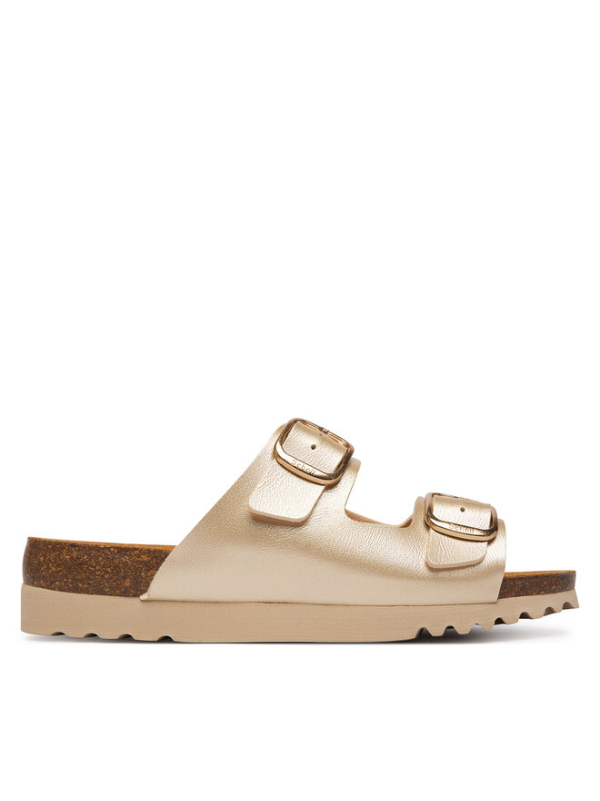 Scholl Шльопанці Scholl Harmony 2 Straps MF00808 Золотий