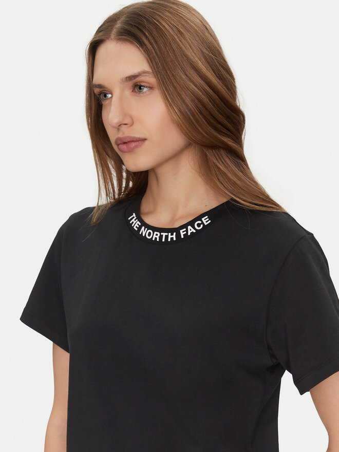 The North Face The North Face Marškinėliai Zumu NF0A87DJ Juoda Regular Fit