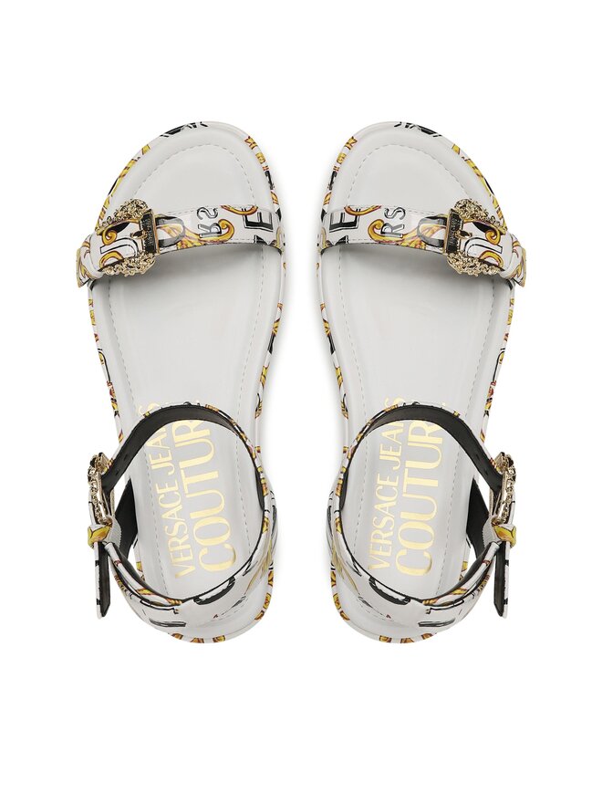 Sandali Versace Jeans Couture 74VA3S06 Bianco escarpe