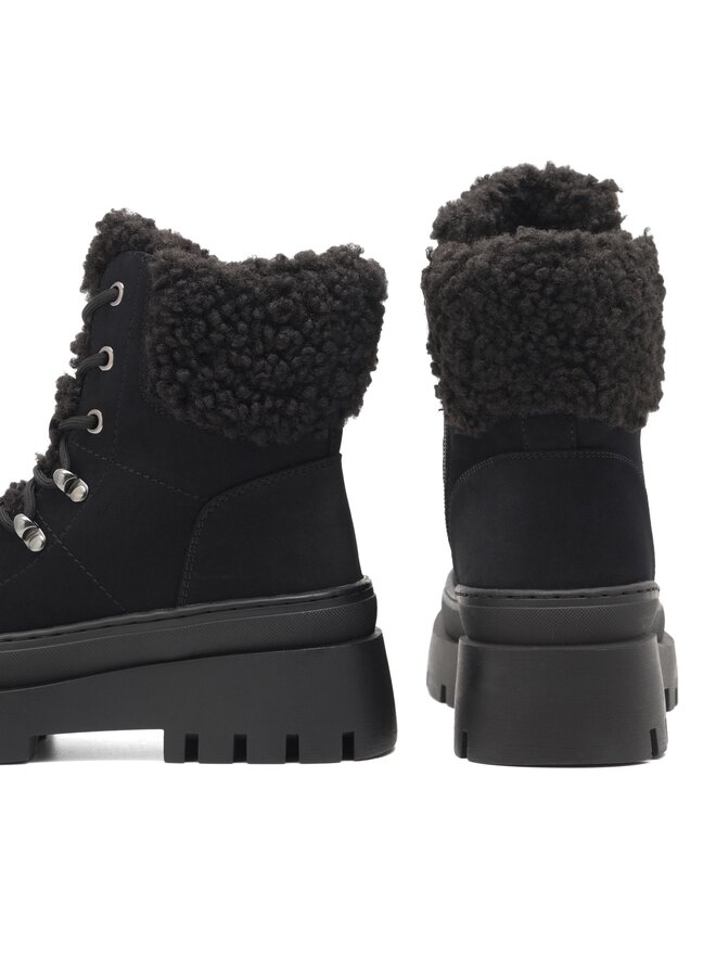 DeeZee Členková obuv DeeZee QUEENIE WS6151-03 Čierna