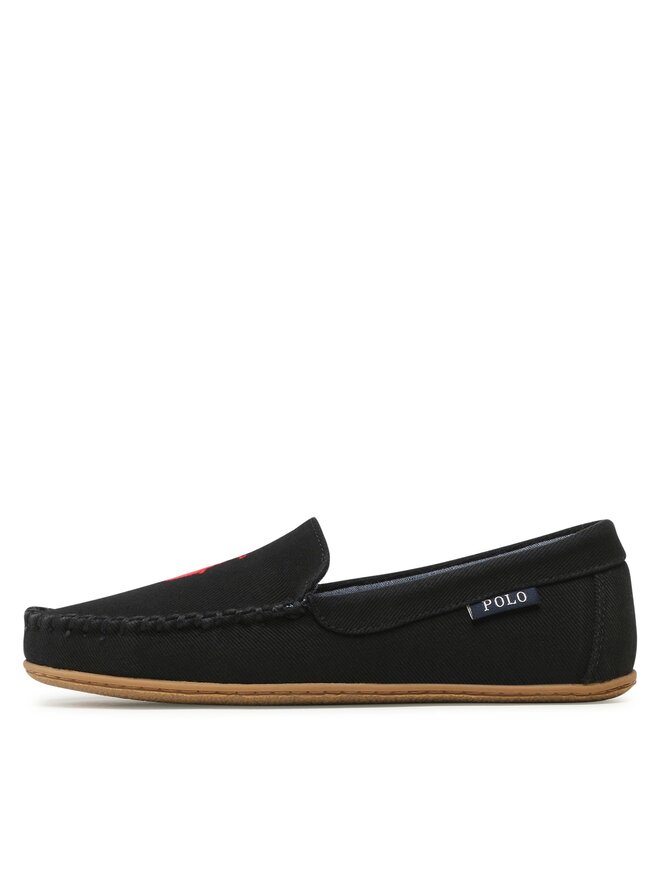 Polo Ralph Lauren Naminės šlepetės Polo Ralph Lauren Collins RF104146 Juoda