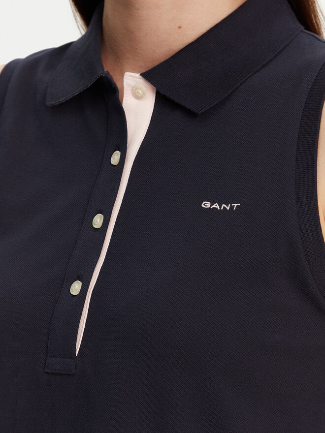 Gant Gant Pólóing 4200560 Sötétkék Regular Fit