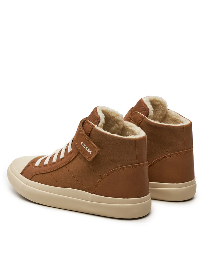 Geox Tenisice Geox J Gisli Boy J465CB 0AFME C0013 S Smeđa