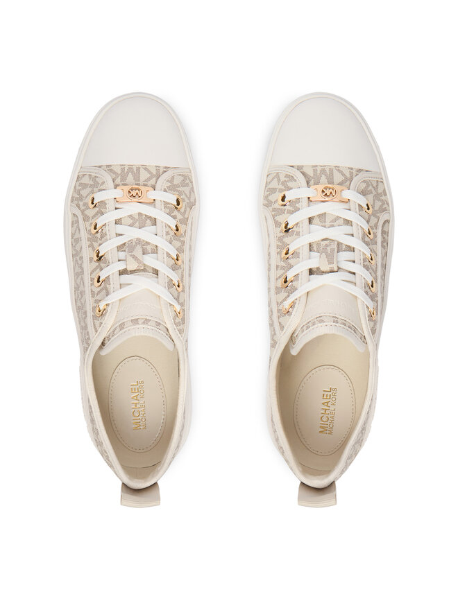 MICHAEL Michael Kors Sneakers aus Stoff MICHAEL Michael Kors Evy 43F5EYFS1B Écru