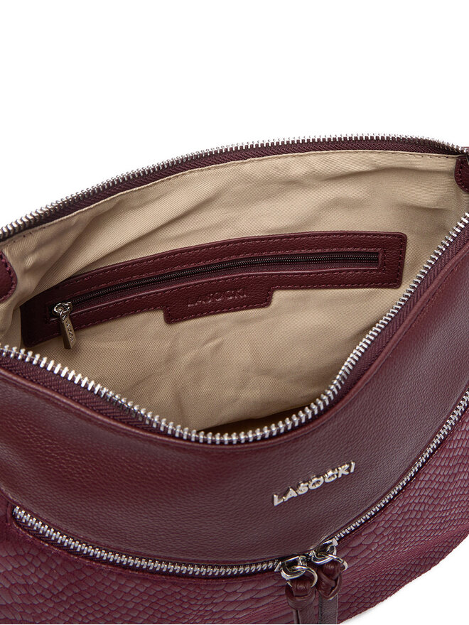 Lasocki Handtasche Lasocki CEO-LSK-X-007-10 Dunkelrot