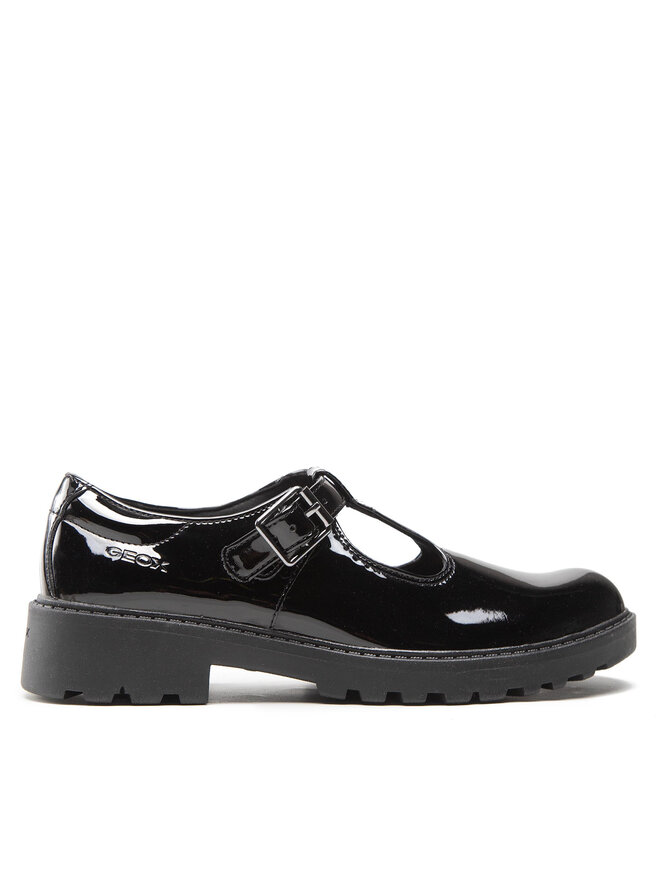 Geox Halbschuhe Geox J Casey G. E J8420E 000HH C9999 S Schwarz