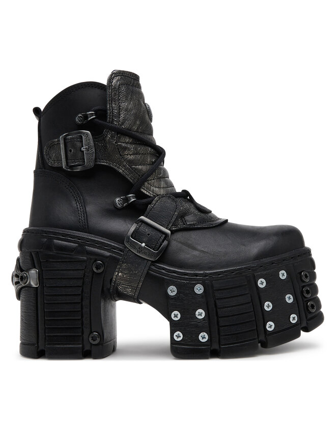 NEW ROCK Botki NEW ROCK M-TM004-C3 Czarny