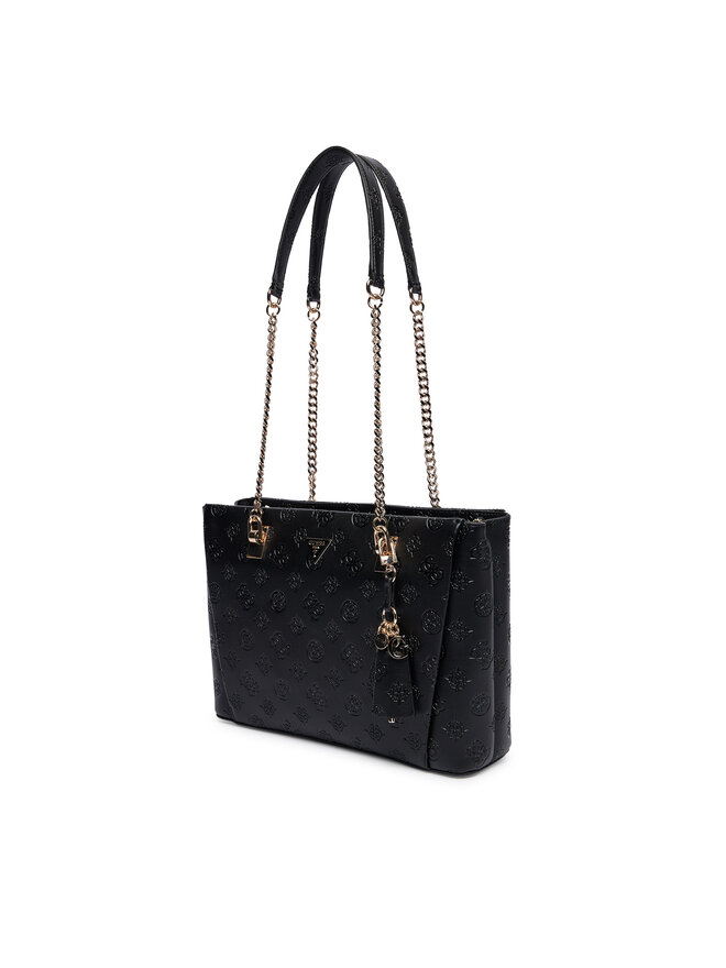 Guess Handtasche Guess Tisha HWPD77 64230 Schwarz