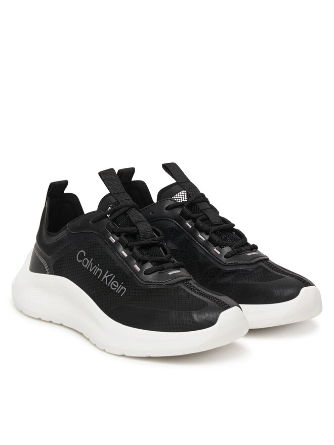 Calvin Klein Sneakers Calvin Klein Light Eva Run Lup Transp Ripst HW0HW02998 Schwarz