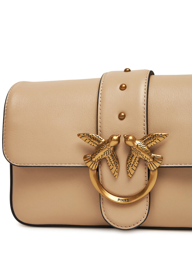 PINKO Bolso PINKO Love One Mini Slouchy Fl PE 25 PLTT 104340 A0QO Beis