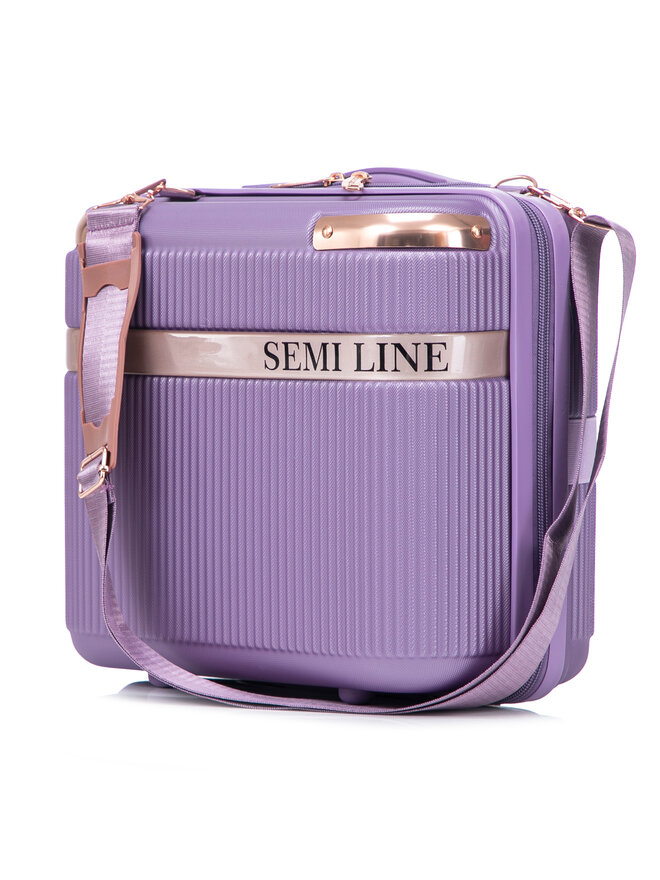 Semi Line Kufrík Semi Line T5916-1 Fialová
