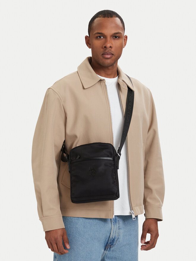 U.S. Polo Assn. Плоска сумка U.S. Polo Assn. BEUXT8731MZC Чорний