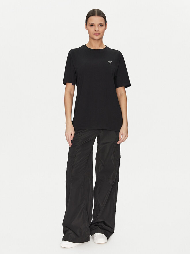 Guess Guess T-Shirt F3GI00 K8HM0 Μαύρο Regular Fit