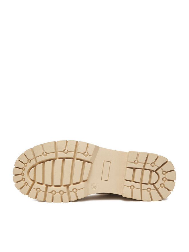 DeeZee Botines planos DeeZee 13123-15 Écru