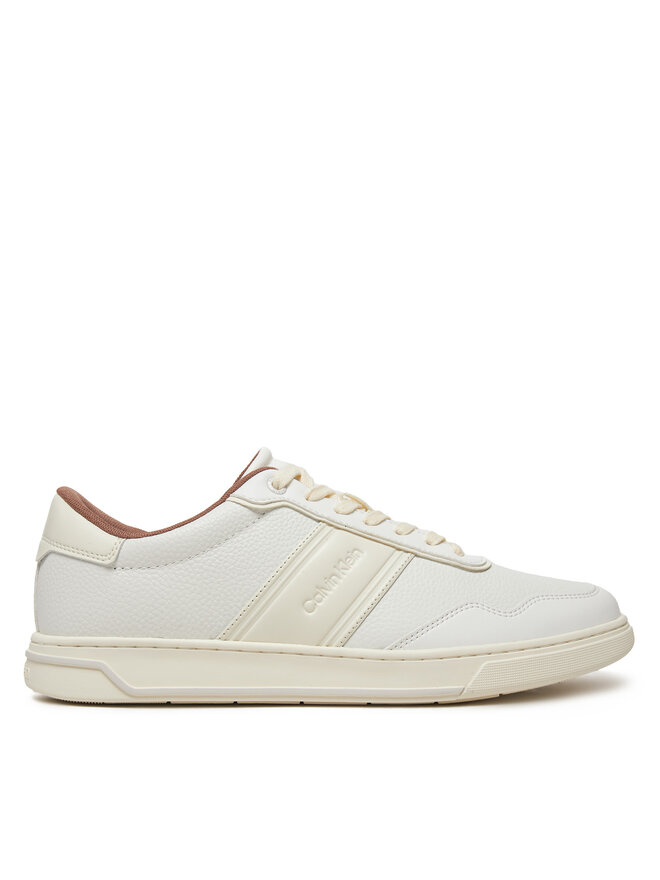 Calvin Klein Сникърси Calvin Klein Low Top Lace Up Logo HM0HM01653 Бял