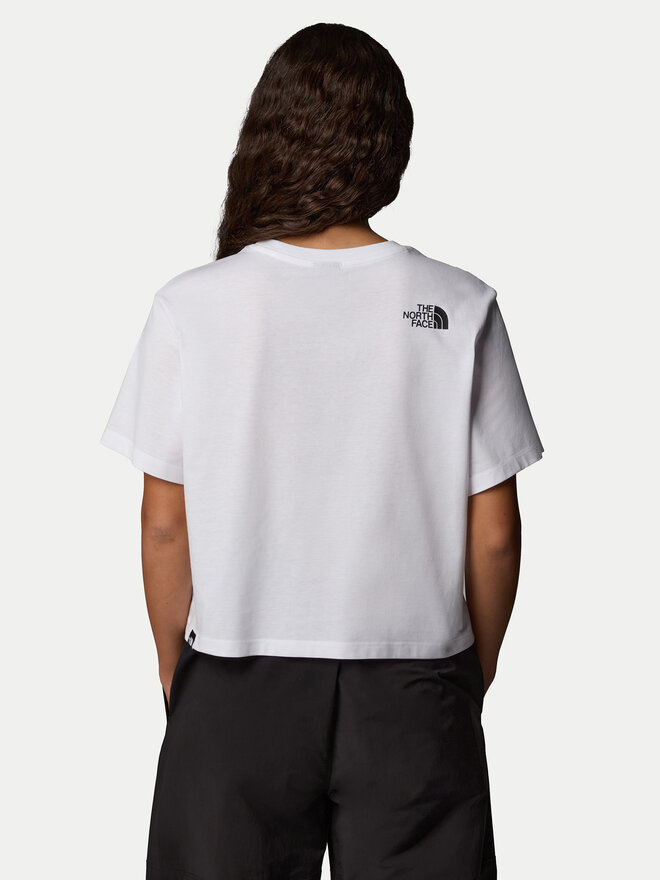 The North Face The North Face Marškinėliai Easy NF0A8A6H Balta Loose Fit