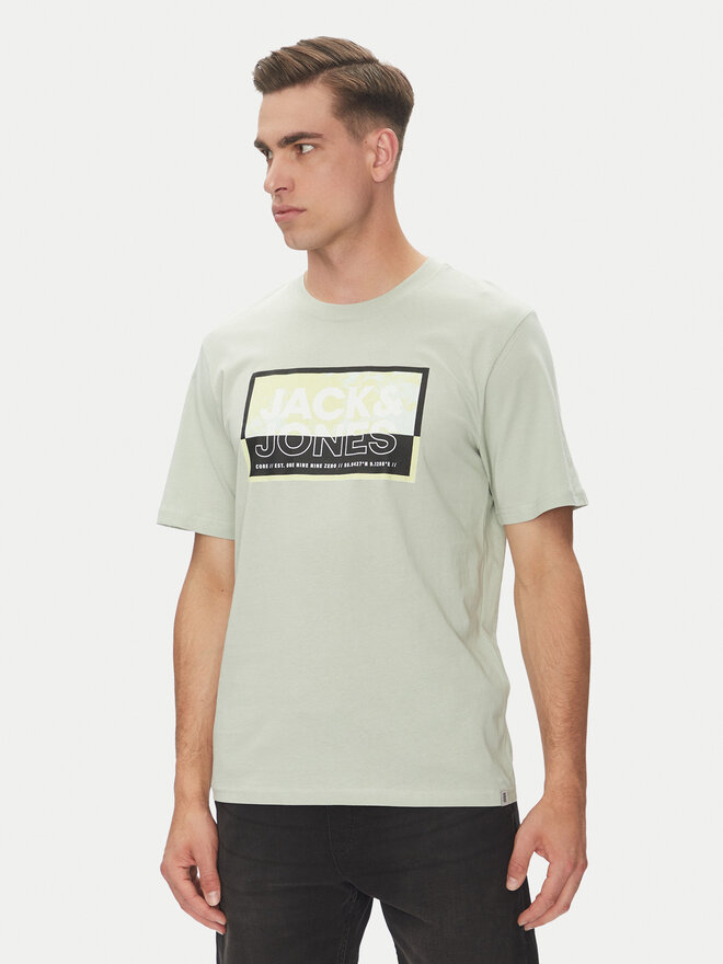 Jack&Jones Jack&Jones Set od 3 majice Logan 12284754 Šarena Regular Fit