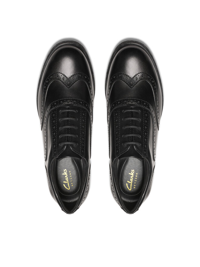 Clarks Oxfords Clarks Havisham Oak 26178709 Μαύρο