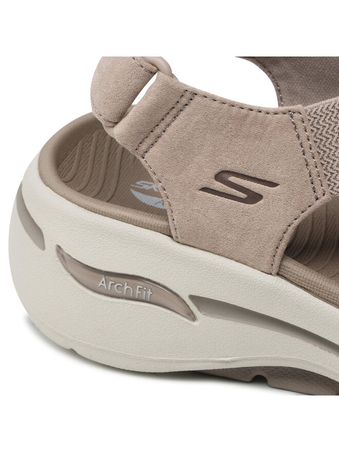Skechers Sandały Skechers Treasured 140257/TPE Brązowy