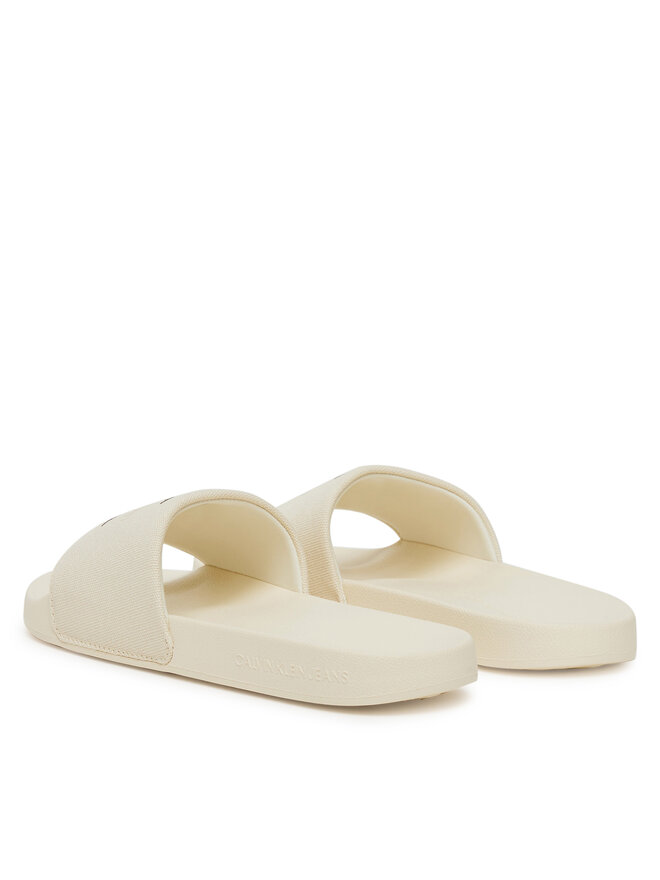 Calvin Klein Jeans Flip flop Calvin Klein Jeans Slide Monogram Wn Logo Ck YW0YW01967 Bej