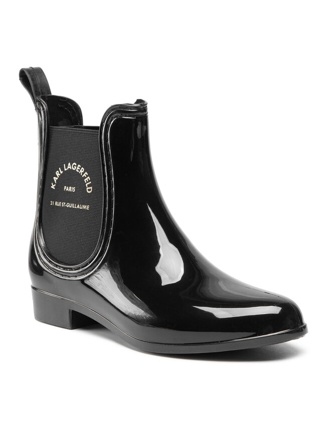 KARL LAGERFELD Гумени ботуши KARL LAGERFELD KL94770 Черен